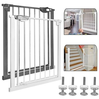 Kinder Treppengitter Treppenschutzgitter Tür ohne Bohren Türgitter Auto-Close DE - Bild 1 von 4