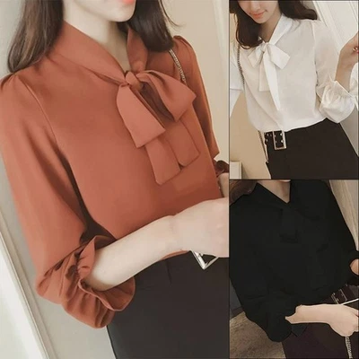 Hot New Women's Tops Shirts Shoulder Solid Color Spring Summer T-shirt - Image 1 of 4