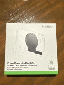745883847730 Belkin Support iPhone avec MagSafe pour ordinateurs de bureau et écrans Mac Belk - Photo 1 sur 3