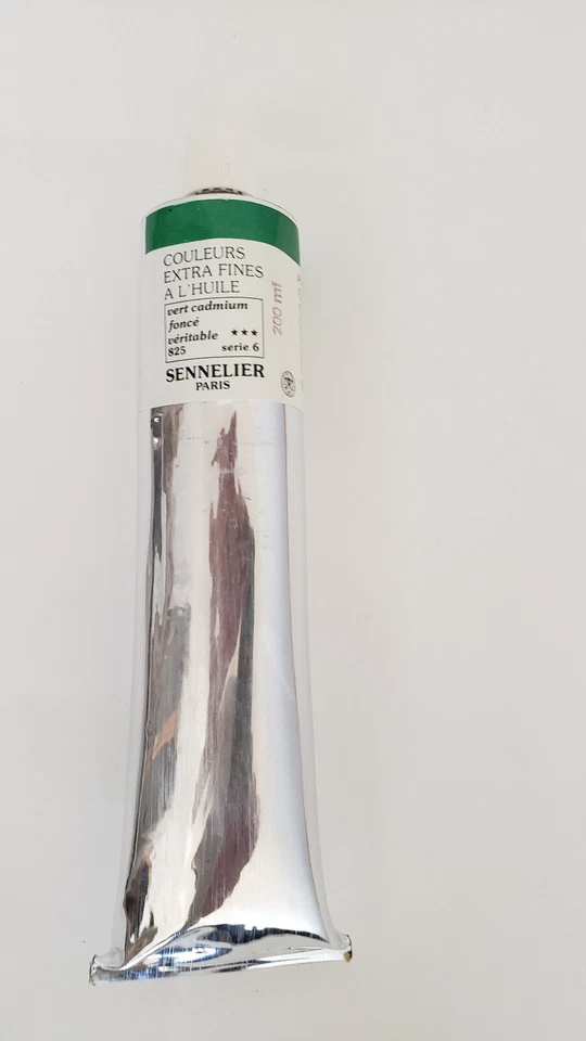 Sennelier Extra Fine Artist Oils 200ml Cadmium Green Deep (Series 6)  - Image 1 of 1