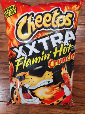 NUEVO ASPECTO, MISMO SABOR XXTRA FLAMIN' RED CRUJIENTE CALIENTE CON 8,5 OZ 12/25 SABOR CALIENTE Foto 1 de 2