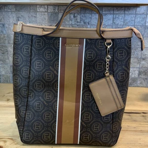 Ellen Tracy Top Handle Rucksack Geldbörse Beuteltasche mit Kartenetui Portemonnaie - Bild 1 von 14