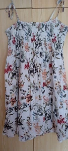 Sommerkleid von C§A aus Baumwolle mit Unterrock xl - Bild 1 von 4