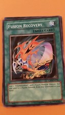 Yugioh card. 1x Fusion recovery. Common. NM. CRV-EN038