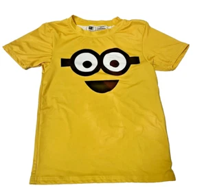Despicable Me Minion Made T-Shirt, Universal Studios, Yellow, Youth Size 10 EUC - Picture 1 of 6