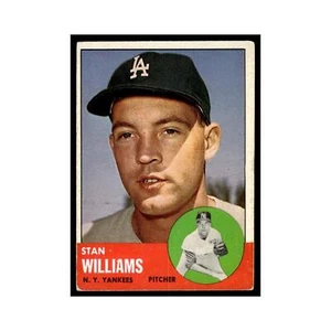 1963 Topps Stan Williams Yankees #42 - Picture 1 of 3