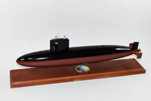 SS-581 USS Blueback, Submarino Clase Barbel, Modelo Caoba 20" - Imagen 1 de 5