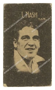 Hoadley Chocolates - 'Cricketers (Brown)' (1933) - L. Nash (Tasmania) - Picture 1 of 2