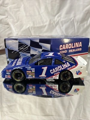 JEFF GORDON 1991 ACTION #1 CAROLINA FORD DEALERS FORD THUNDERBIRD NIB 1/24 - Image 1 of 4