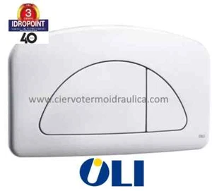 PLACCA OLI DUAL BIANCA 627001 PER CASSETTA INCASSO DIAMANTE - Foto 1 di 3