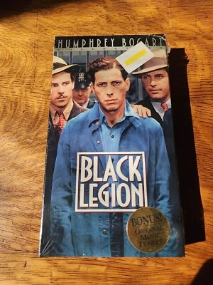 Black Legion VHS Humphrey Bogart New, Sealed — 第 1/4 张图片