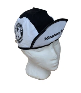 Vintage Cycling Cap hat Master Lock mid-90's Flip up visor One size fits all - Picture 1 of 5