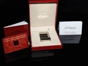 S.T. Dupont Black Lacquer L2 Lighter ( EMPTY-NO GAS ) - Picture 1 of 12