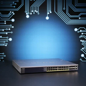 NETGEAR ProSAFE Next-Gen Edge Gigabit Managed PoE+ Switch // M5300-28G-POE+ - Bild 1 von 5