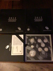 🔥Amazing toning 2012-S Limited Edition Silver Proof Set in Box w/ COA. - Picture 1 of 6