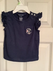 Neu mit Etikett Ralph Lauren Baby Kleinkind Hemd marineblau Größe 9 Monate - Bild 1 von 1