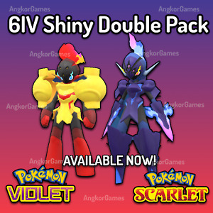 ✨ Shiny Ceruledge And Armarouge ✨ 6IV ✨Pokemon Scarlet & Violet | Fast Delivery!