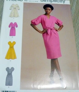 *NEW DRESS Sewing Pattern 14-16-18-20-22 UNCUT - Picture 1 of 1