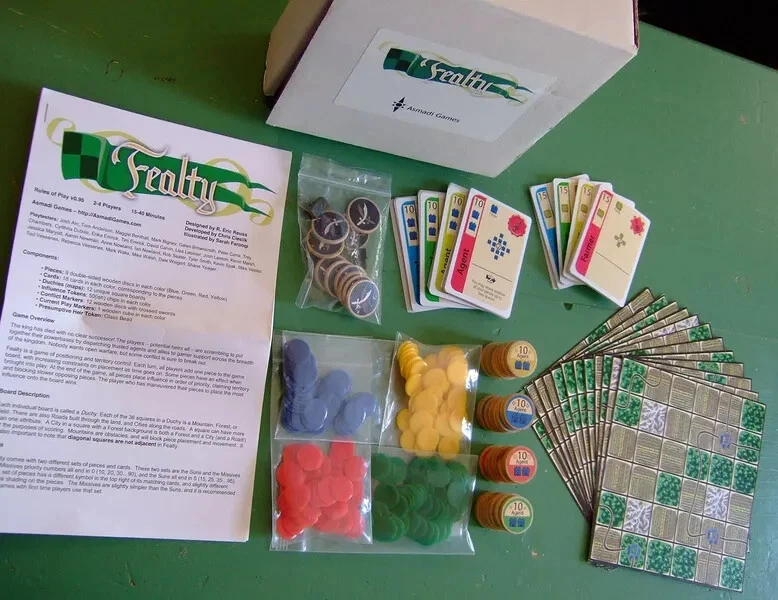 FEALTY настольная игра Asmadi игры предварительный просмотр издание - Изображение 1 из 1