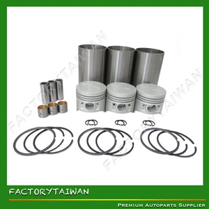 Liner Piston Kit Set STD for KUBOTA D1105 (Liner+Piston+Ring+Pin Bush x 3) - Picture 1 of 6