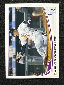 CARLOS GONZALEZ #5 2013 Topps Serie 1 Béisbol CANTIDAD Colorado Rockies - Imagen 1 de 2