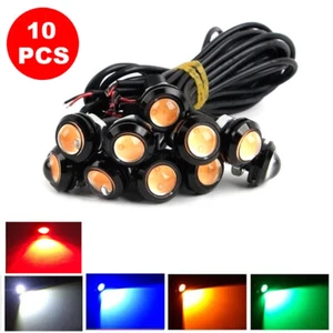 LED Eagle Eye DRL Daytime Running Light Car Fog Reverse Parking Turn Signal Lamp - Picture 1 of 26