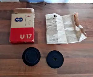 Vintage ADOX U17 Narrow Gauge Reversal 8mm Film Opened Box Sealed Film Expired - Bild 1 von 5