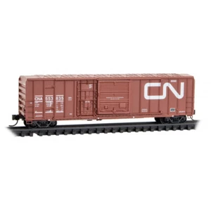 N MICRO TRAINS 026 00 032  CN Canadian National 50' Rib Side Boxcar  Rd# 553835 - Picture 1 of 1