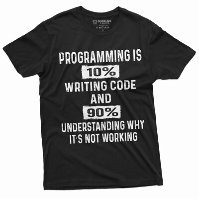 Funny Programmer T-shirt Programming Code Cod...
