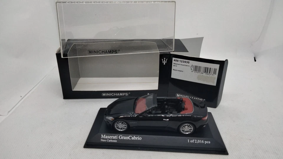 Minichamps MASERATI GRAN CABRIO (CARBONIO) ED.LIMITATA 1 DI 2016 PZ. SCALA 1:43 - Immagine 1 di 4