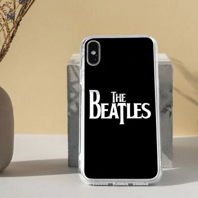 Funda de teléfono The Beatles para todos los mejores teléfonos móviles iPhone Huawei 090-2 negra Foto 1 de 2