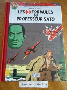 BD ** BLAKE ET MORTIMER 11 * FORMULES SATO 1 XI LE MONDE 2007 JACOBS SERIE TOILE - Picture 1 of 3