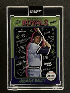 George Brett Topps Project 2020 Card #353 - 1975 Design by Sophia Chang /1736