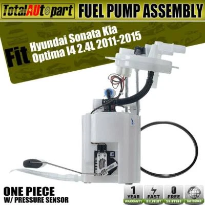 Fuel Pump Module Assembly for Kia Optima Hyundai Sonata 2011-2015 l4 2.4L E9120M - Image 1 of 4