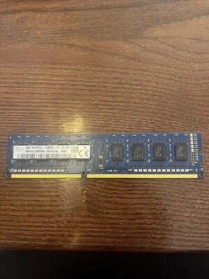 Samsung 4gb ram X 4 sticks ..4g 1rx8 pc3 12800u-11-13-a1. - Image 1 of 2