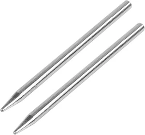 2Pcs Silver 30W Replacement Soldering Iron Tip Solder Parts & Accessories  - Picture 1 of 6