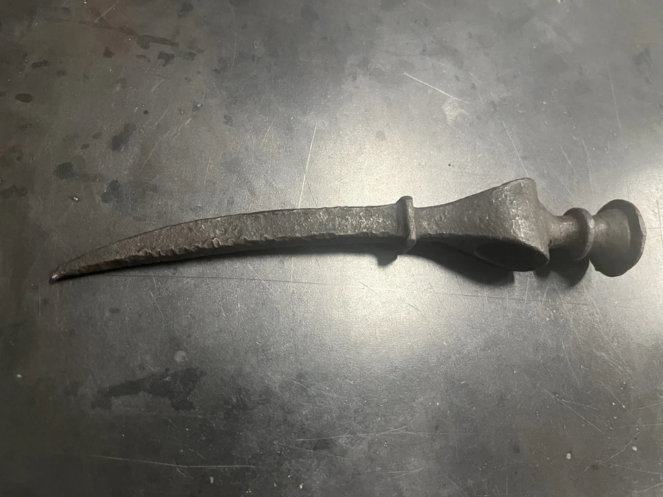 古董波兰有翼轻骑兵Nadziak战争锤Obuch Obuszek — 第 1/3 张图片