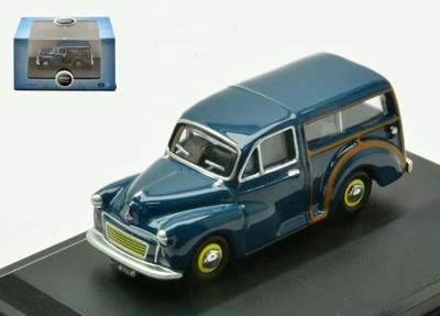 MODELLINO FURGONE STATICO OXFORD MORRIS MINOR TRAVELLER BLU SCALA 1:76 - Immagine 1 di 4