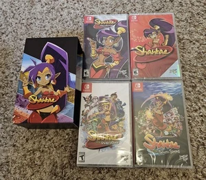 Shantae Switch Set Complete 4 Game Collection with Slip Cover - Picture 1 of 1
