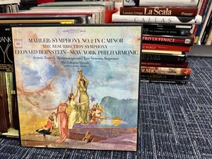 Mahler Symphony No. 2 Leonard Bernstein Conducting NY Philharmonic 2 LP Box Set - Picture 1 of 5