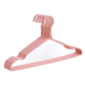10 Pack Wire Hangers, Heavy Duty Space Saving Non Slip Coat Hangers for Suits... - Picture 1 of 7