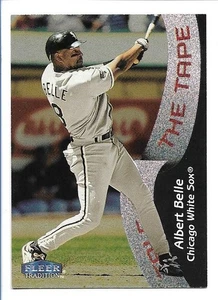 Albert Belle 1998 Fleer Tradition Tale of the Tape #322 - Chicago White Sox - Picture 1 of 2