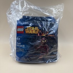 LEGO Star Wars TC-4 Minifigure Polybag (5002122) - New Sealed Protocol Droid 50x