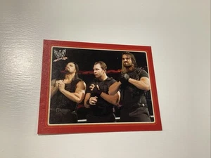 2013 Topps WWE Icons #152 The Shield Rookie Card RC Seth Rollins Roman Reigns - Picture 1 of 2