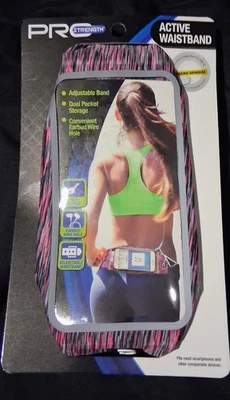PRO Strength Active Waistband Money Belt Smartphone Holders w/Key Pocket~New - Image 1 of 3