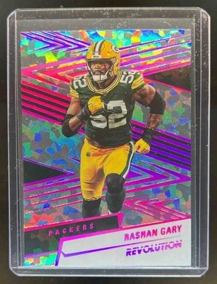2025 Panini Revolution Rashan Gary Holo Red #7/35 Packers - Image 1 of 2