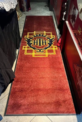 DISNEY Tower of Terror Hallway rug 115 x 33 commercial mat from resort show prop - Image 1 of 4