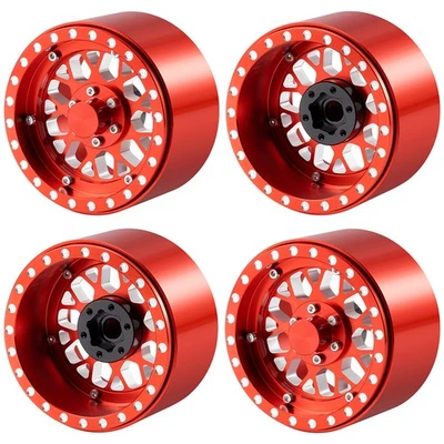 FLYXM Offset -0.5mm 2.2" Beadlock Wheels Rims 39mm For 1/10 RC Rock Crawler Cars - Image 1 of 4