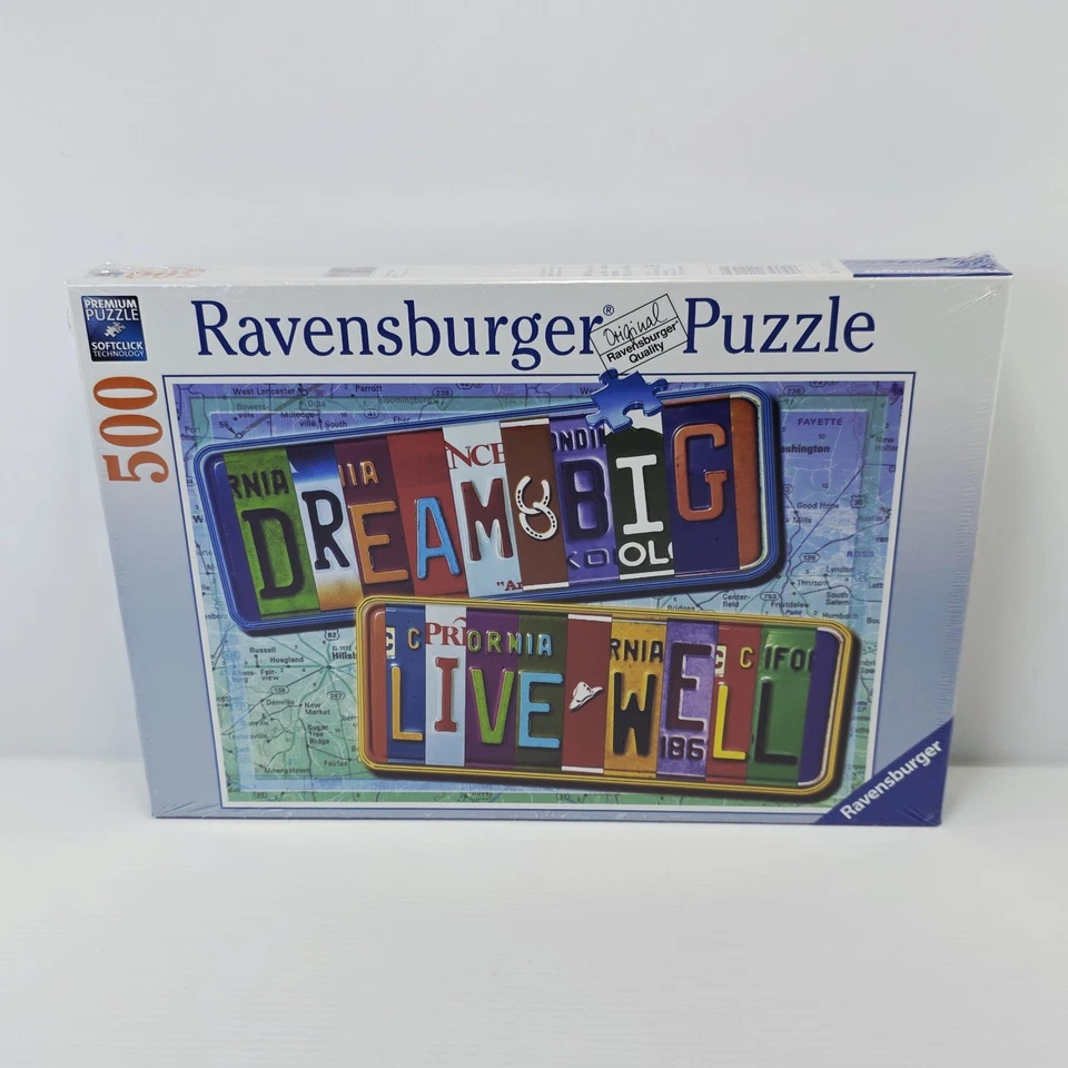 Ravensburger “A License To Life”  500 piece puzzle - Complete Rare Hard to Find - Image 1 of 4