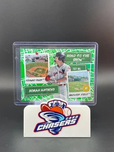 2024 Topps Pro Debut Roman Anthony Road to the Show #RTTS-3 Green /99 Red Sox - Picture 1 of 2